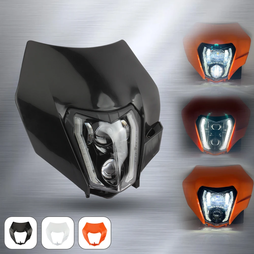 For KTM Motorcycle E24 LED Headlight High Low Beam DRL For Husqvarna FC FE TC TE 125-450 EXC EXCF XCW 300 350 450 500 690 Enduro
For KTM Motorcycle E24 LED Headlight High Low Beam DRL For Husqvarna FC FE TC TE 125-450 EXC EXCF XCW 300 350 450 500 690 Enduro