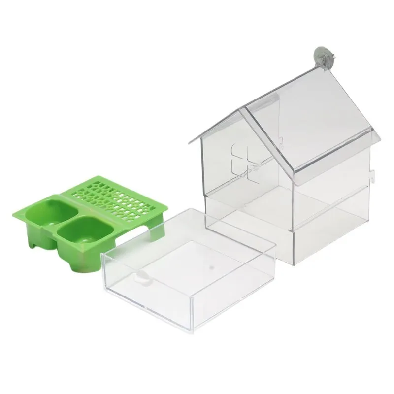 High Quality Eco-Friendly Bird Cleaning Supplies Plastic Square Multi-Functional Parrot Feeder and Toys
High Quality Eco-Friendly Bird Cleaning Supplies Plastic Square Multi-Functional Parrot Feeder and Toys