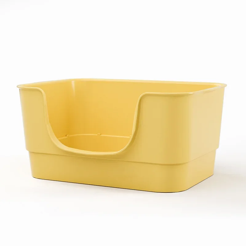 Wholesale Large Box Splash Proof Open Cat Toilet Semi-enclosed PP Material Cat Box
Wholesale Large Box Splash Proof Open Cat Toilet Semi-enclosed PP Material Cat Box