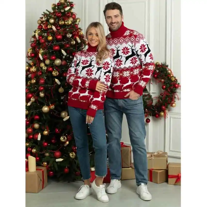 Couple's Long High Ne Sweater Men's And Women's Winter Faion Polyester Fiber 00% Regular Sve Length Hooded Sweatirt
Couple's Long High Ne Sweater Men's And Women's Winter Faion Polyester Fiber 00% Regular Sve Length Hooded Sweatirt