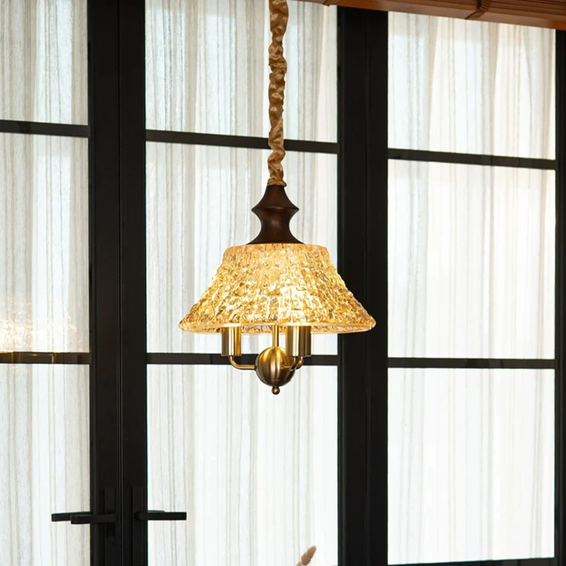French Vintage Glass Pendant Light 3 Color Dimmable Brass Hanging Lamp for Dining Room Kitchen Bar Home Decor
French Vintage Glass Pendant Light 3 Color Dimmable Brass Hanging Lamp for Dining Room Kitchen Bar Home Decor