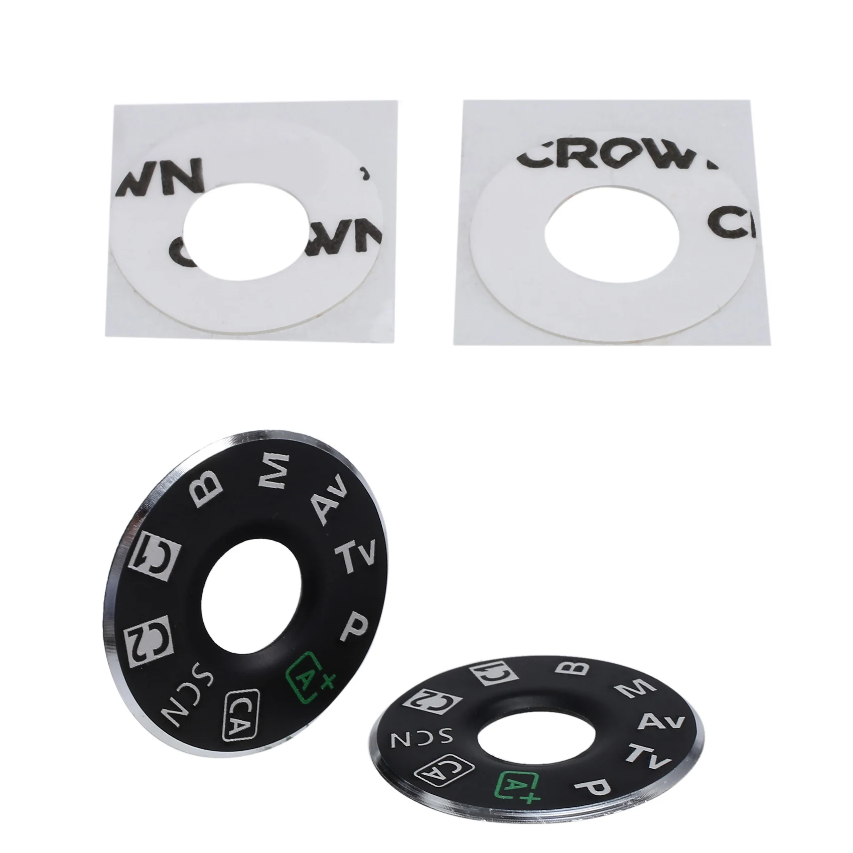 FFYY-2 Turntable Top Cover Buttons For Canon 6D Mode Dial Turntable SMD Label Nameplate With Adhesive
FFYY-2 Turntable Top Cover Buttons For Canon 6D Mode Dial Turntable SMD Label Nameplate With Adhesive