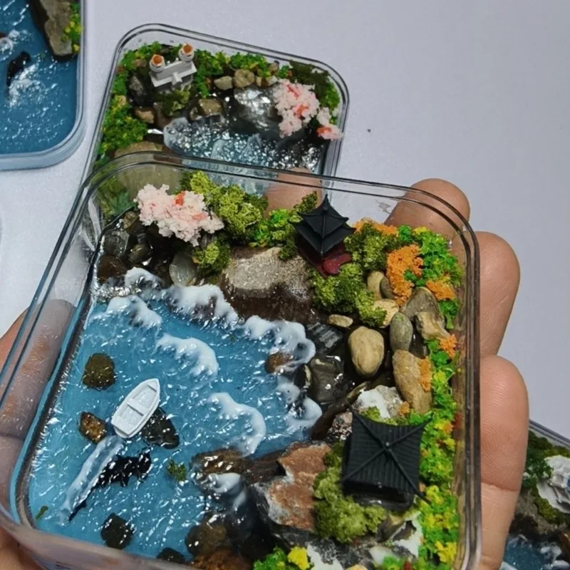 Desktop Mini Landscape Terrarium Office DIY Cute Scene Making New Arrival Bedroom Premium 3D Home Decor Ornament Gift Creative
Desktop Mini Landscape Terrarium Office DIY Cute Scene Making New Arrival Bedroom Premium 3D Home Decor Ornament Gift Creative