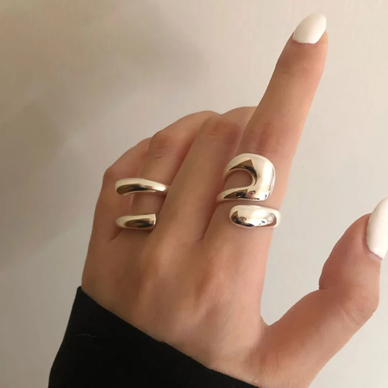 925 Sterling Silver Rings For Women 2025 New In Irregular Hollow Out Adjustable Ring Jewelry Birthday Party Gift
925 Sterling Silver Rings For Women 2025 New In Irregular Hollow Out Adjustable Ring Jewelry Birthday Party Gift