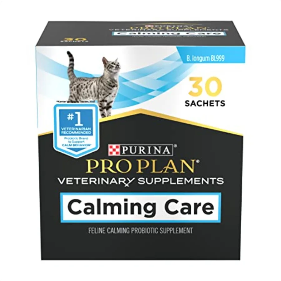Purina Pro Plan Veterinary plements Calming Care Cat plements 30 ct. Box
Purina Pro Plan Veterinary plements Calming Care Cat plements 30 ct. Box