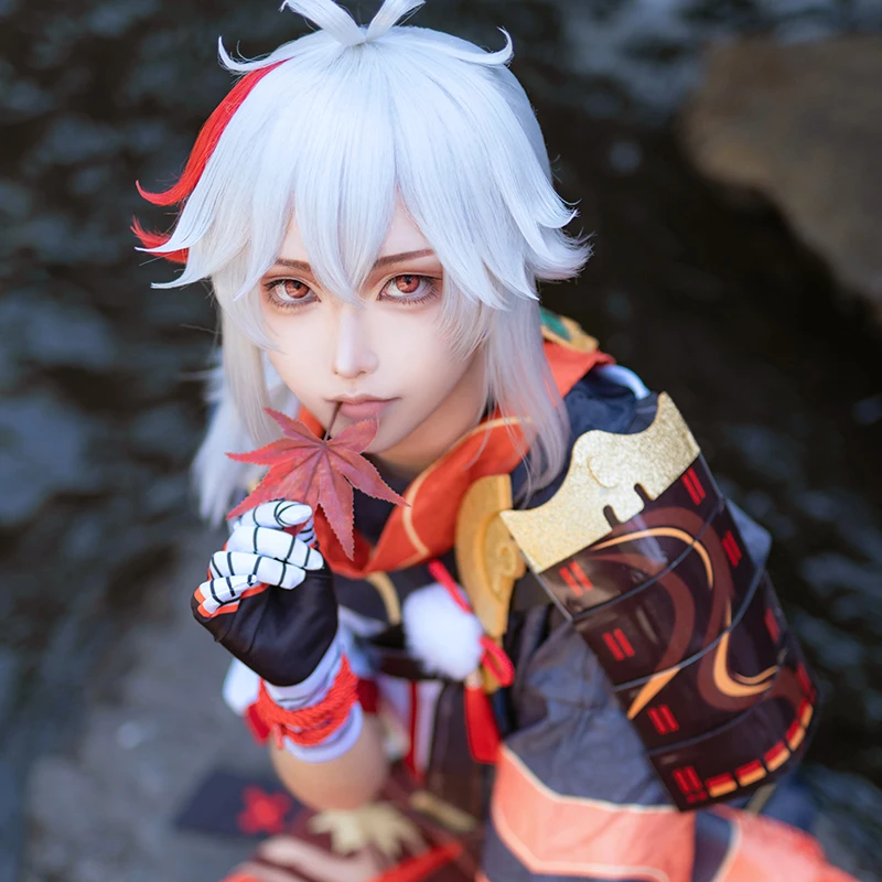 Genshin Impact Kaedehara Kazuha Cosplay Costume Halloween Carnival Samurai Costume
Genshin Impact Kaedehara Kazuha Cosplay Costume Halloween Carnival Samurai Costume