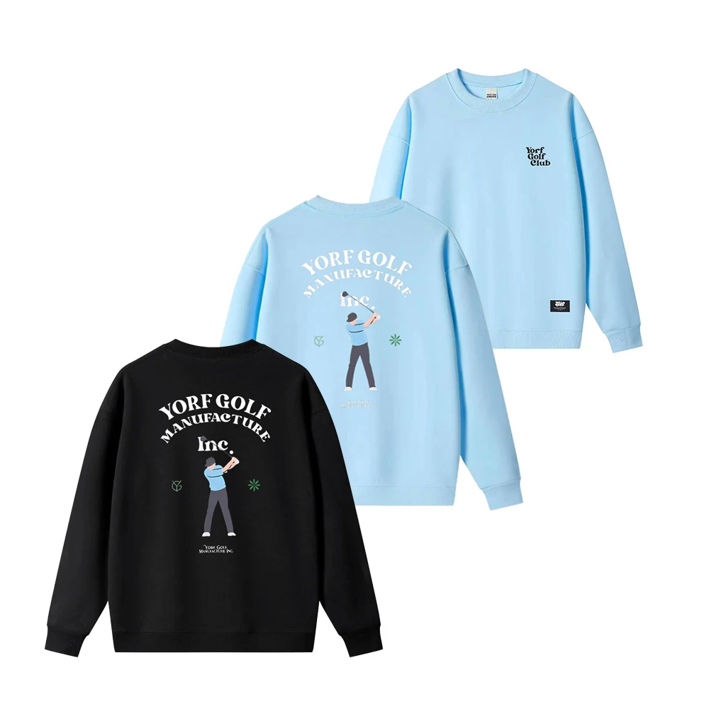 2024 New Golf Wear Cotton Autumn and Winter Round Neck Women's Golf Sweatshirt Loose Unisex Golf Top Pullover
2024 New Golf Wear Cotton Autumn and Winter Round Neck Women's Golf Sweatshirt Loose Unisex Golf Top Pullover