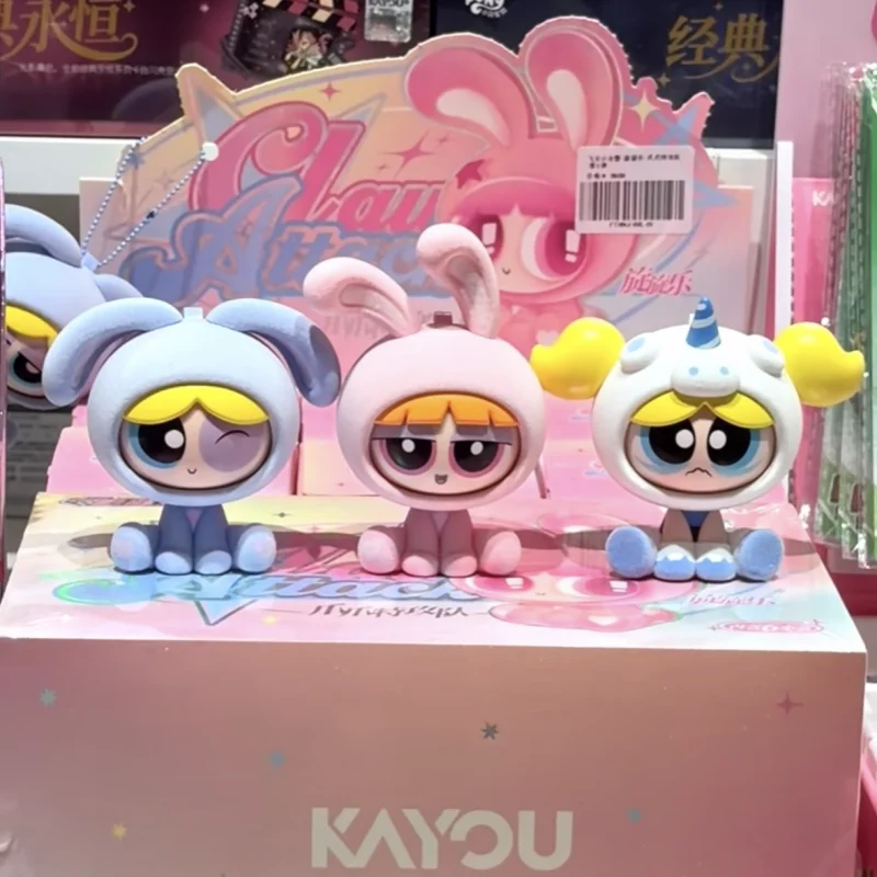Kayou Powerpuff Girls Claw Attack Flocked Blind Box Cute Hanging Pendant Shoulder Perch Collectible Decoration Surprise Gift
Kayou Powerpuff Girls Claw Attack Flocked Blind Box Cute Hanging Pendant Shoulder Perch Collectible Decoration Surprise Gift