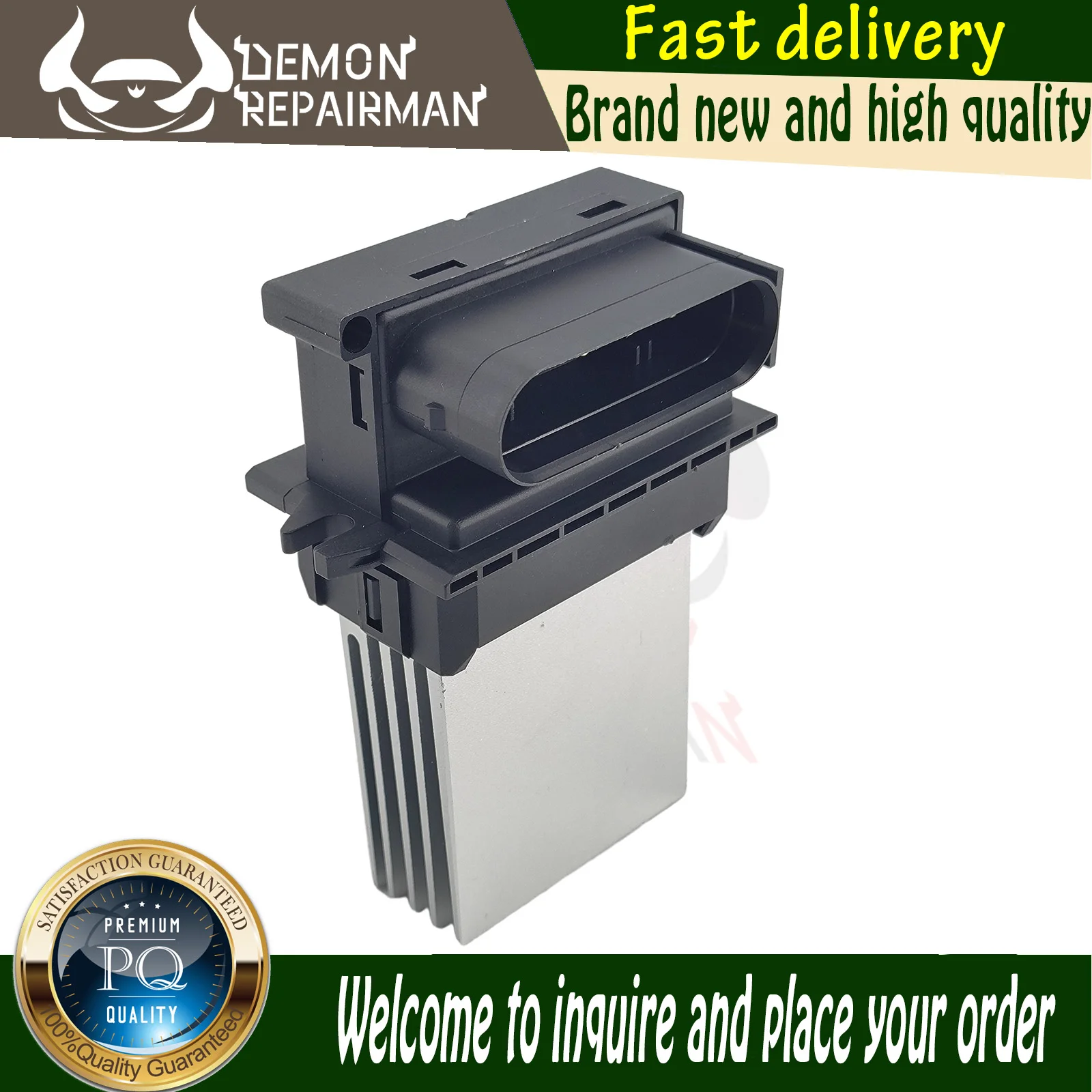 K106026 55302 Auto Heater Blower Fan Motor Resistor Compatible with RENAULT CLIO THALIA 1.2L 1.4L 1.5L Megane Peugeot 406 2.0L
K106026 55302 Auto Heater Blower Fan Motor Resistor Compatible with RENAULT CLIO THALIA 1.2L 1.4L 1.5L Megane Peugeot 406 2.0L