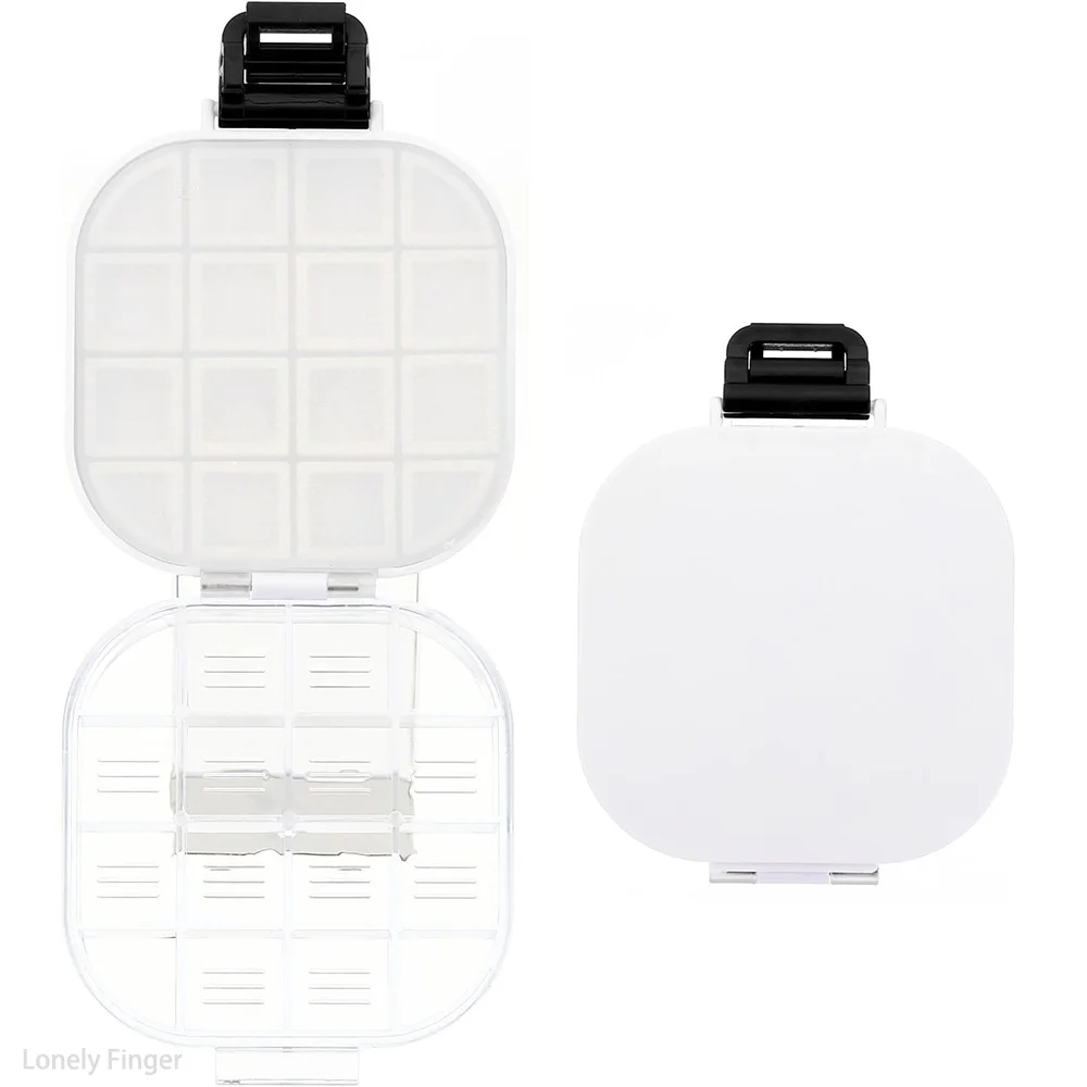 Paint Storage Box 16 Wells Painting Palette Box Sealed Paints Container for Watercolor, Acrylic, Gouache
Paint Storage Box 16 Wells Painting Palette Box Sealed Paints Container for Watercolor, Acrylic, Gouache