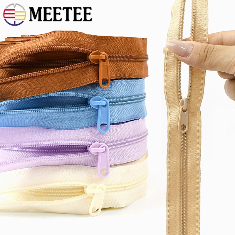 2/5Sets 3# Color 4.5M Nylon Zipper+10Pcs Sliders Garment Bag Closure Zippers Luggage Replace Zip Repair Kits Sewing Accessories
2/5Sets 3# Color 4.5M Nylon Zipper+10Pcs Sliders Garment Bag Closure Zippers Luggage Replace Zip Repair Kits Sewing Accessories