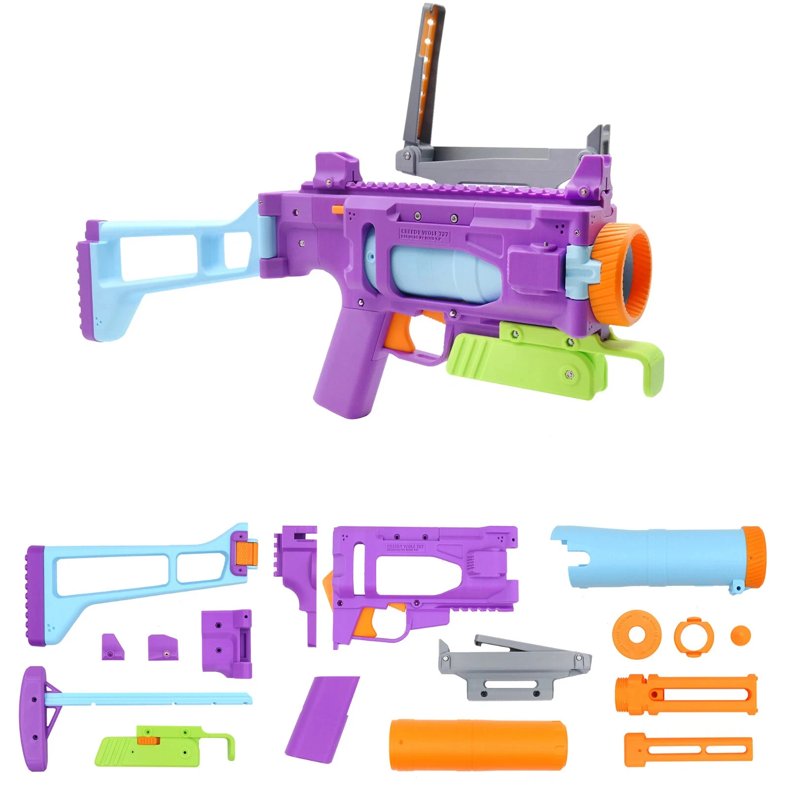 FANDAO Hand Cannon Toy Soft Bullet Launcher Foam Shot gun Toy With Aiming Rod Military Enthusiasts And Children Aged 8 And Above
FANDAO Hand Cannon Toy Soft Bullet Launcher Foam Shot gun Toy With Aiming Rod Military Enthusiasts And Children Aged 8 And Above