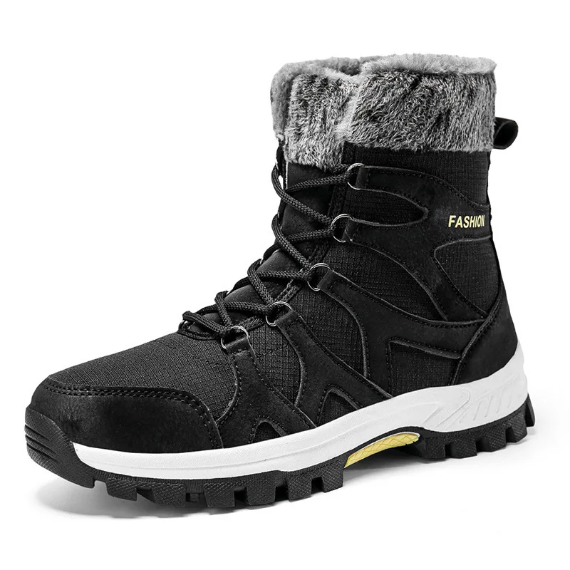 Men Winter Shoes Fashion High Top Cotton Shoes Thick Sole Wear-resistant Outdoor Couple Snow Boot Large Size Casual Cotton Shoes
Men Winter Shoes Fashion High Top Cotton Shoes Thick Sole Wear-resistant Outdoor Couple Snow Boot Large Size Casual Cotton Shoes