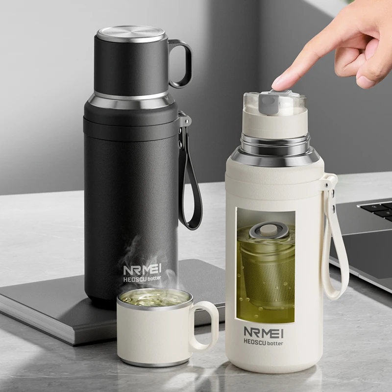 Stainless Steel Thermos Bottle with Magnetic Control, Outdoor Portable Flask, Insulated Water Bottle, Tea Warehouse, 316L
Stainless Steel Thermos Bottle with Magnetic Control, Outdoor Portable Flask, Insulated Water Bottle, Tea Warehouse, 316L