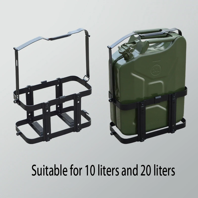 Can Rack Is Suitable For 10 Liter And 20 Liter Cans Metal Durable Accessories Can Directly Replace The Fixed Bracket Of Car Oil
Can Rack Is Suitable For 10 Liter And 20 Liter Cans Metal Durable Accessories Can Directly Replace The Fixed Bracket Of Car Oil