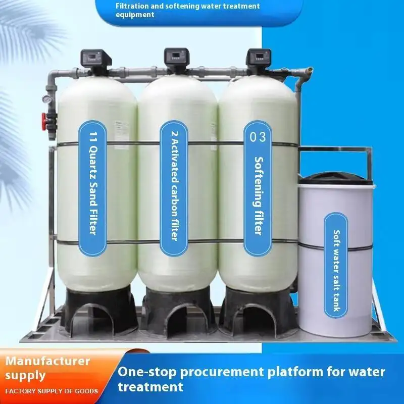 Fully Automatic Industrial Softener Groundwater Descaling Boiler Bath Softening Water Equipment
Fully Automatic Industrial Softener Groundwater Descaling Boiler Bath Softening Water Equipment