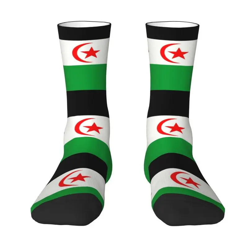Fashion Mens Flag Of Western Sahara Dress Socks Unisex Warm Breathbale 3D Printing Crew Socks
Fashion Mens Flag Of Western Sahara Dress Socks Unisex Warm Breathbale 3D Printing Crew Socks