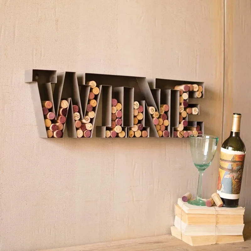 American Country Retro Industrial Style Bar Decoration Rack Restaurant Wine Bottle Plug Storage Rack Creative Hanging Stand 
American Country Retro Industrial Style Bar Decoration Rack Restaurant Wine Bottle Plug Storage Rack Creative Hanging Stand