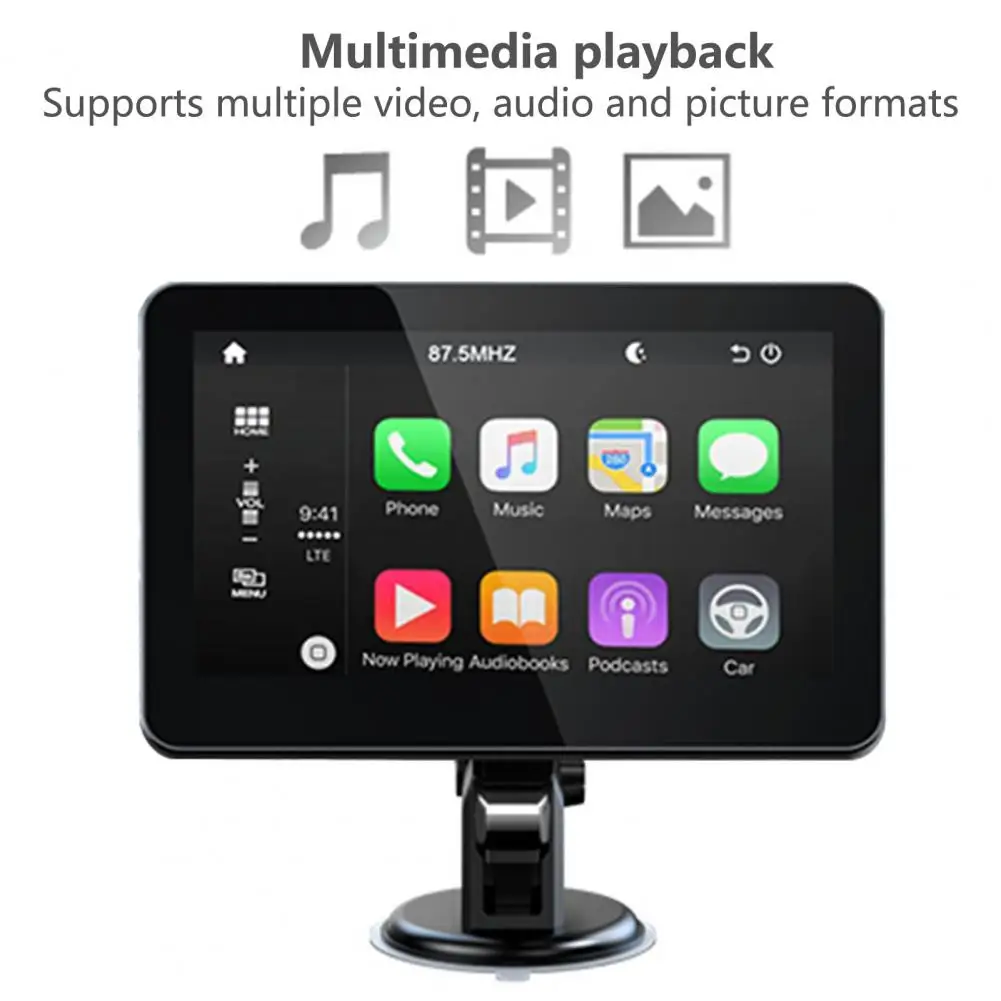Useful Multimedia Player Easy Installation Car Video Display Plug-and-Play Car Multimedia MP5 Video Player Multifunctional
Useful Multimedia Player Easy Installation Car Video Display Plug-and-Play Car Multimedia MP5 Video Player Multifunctional