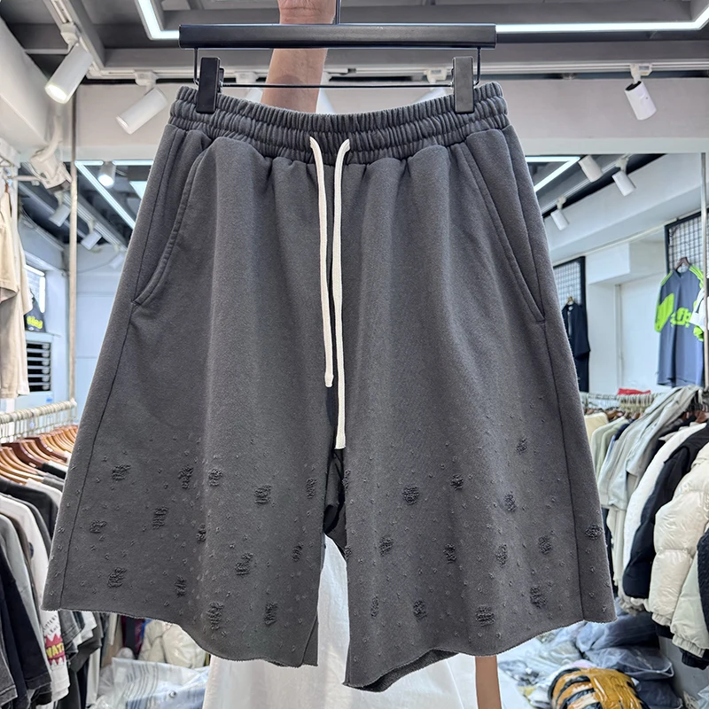 Летние американские High Street с тяжелой талией, винтажные однотонные брюки с дырками, свободные прямые спортивные повседневные брюки, модные
Летние американские High Street с тяжелой талией, винтажные однотонные брюки с дырками, свободные прямые спортивные повседневные брюки, модные