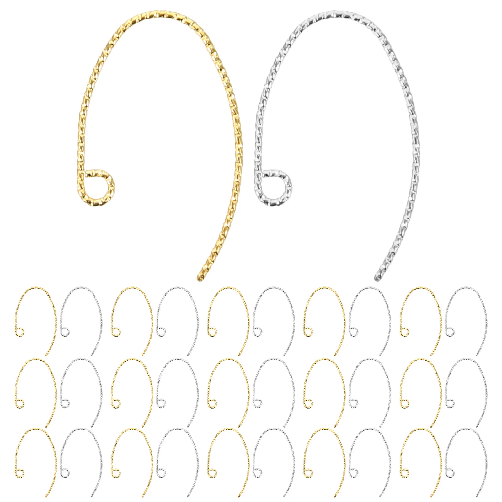 40Pcs Metal Earring Hooks DIY Jewelry Making Findings Drop Dangle Hooks for Handmade Earrings Gift Birthday Wedding
40Pcs Metal Earring Hooks DIY Jewelry Making Findings Drop Dangle Hooks for Handmade Earrings Gift Birthday Wedding