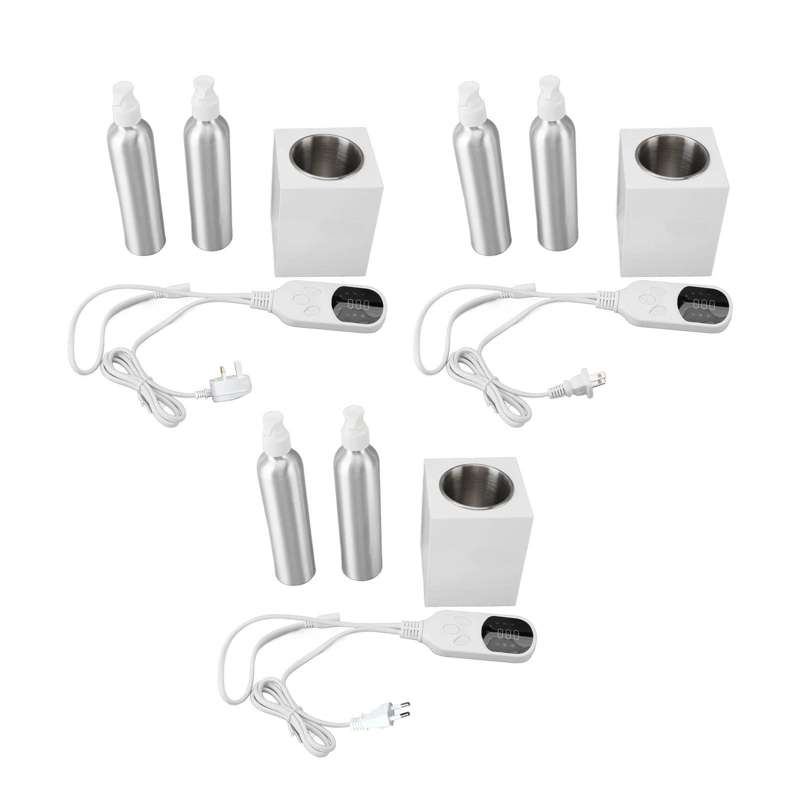 Massage Oil Heater Professional Single Bottle Quick Heating Lotion Warmer with 2pcs Aluminum Bottles Massage Oil Warmer
Massage Oil Heater Professional Single Bottle Quick Heating Lotion Warmer with 2pcs Aluminum Bottles Massage Oil Warmer