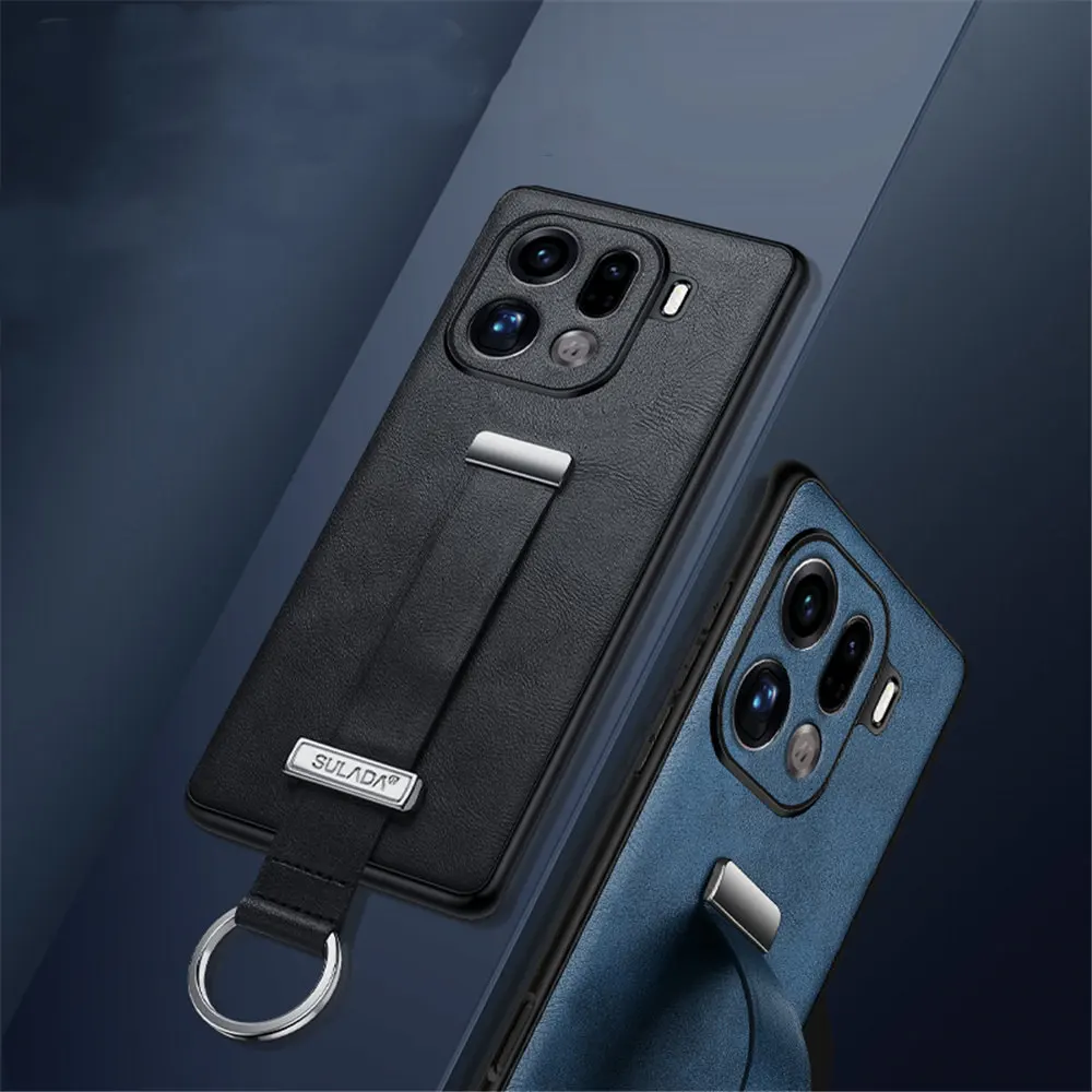 Premium Leather Case For OPPO Find X9 Pro Find X9 Wristband Back Cover
Premium Leather Case For OPPO Find X9 Pro Find X9 Wristband Back Cover