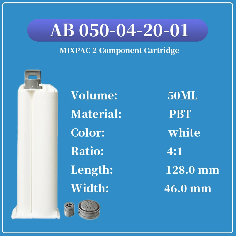 ULZER MIXPAC B-System Клей-картридж Ствол 50 мл 4:1 Двойной эпоксидный клейкий картридж с 2 картриджами PP AB 050-04-20-01
ULZER MIXPAC B-System Клей-картридж Ствол 50 мл 4:1 Двойной эпоксидный клейкий картридж с 2 картриджами PP AB 050-04-20-01