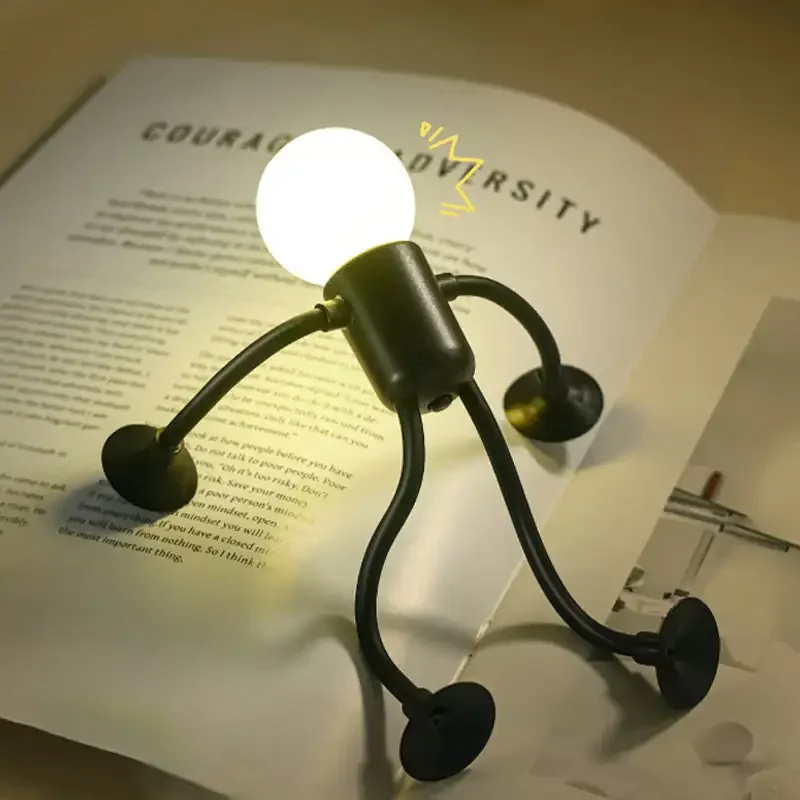 Changeable Shape Funny Sportsman Night Light Versatile Lamp Creative Fun Quirky Button Battery Desk Lamp Ornament Vacuum Suction
Changeable Shape Funny Sportsman Night Light Versatile Lamp Creative Fun Quirky Button Battery Desk Lamp Ornament Vacuum Suction