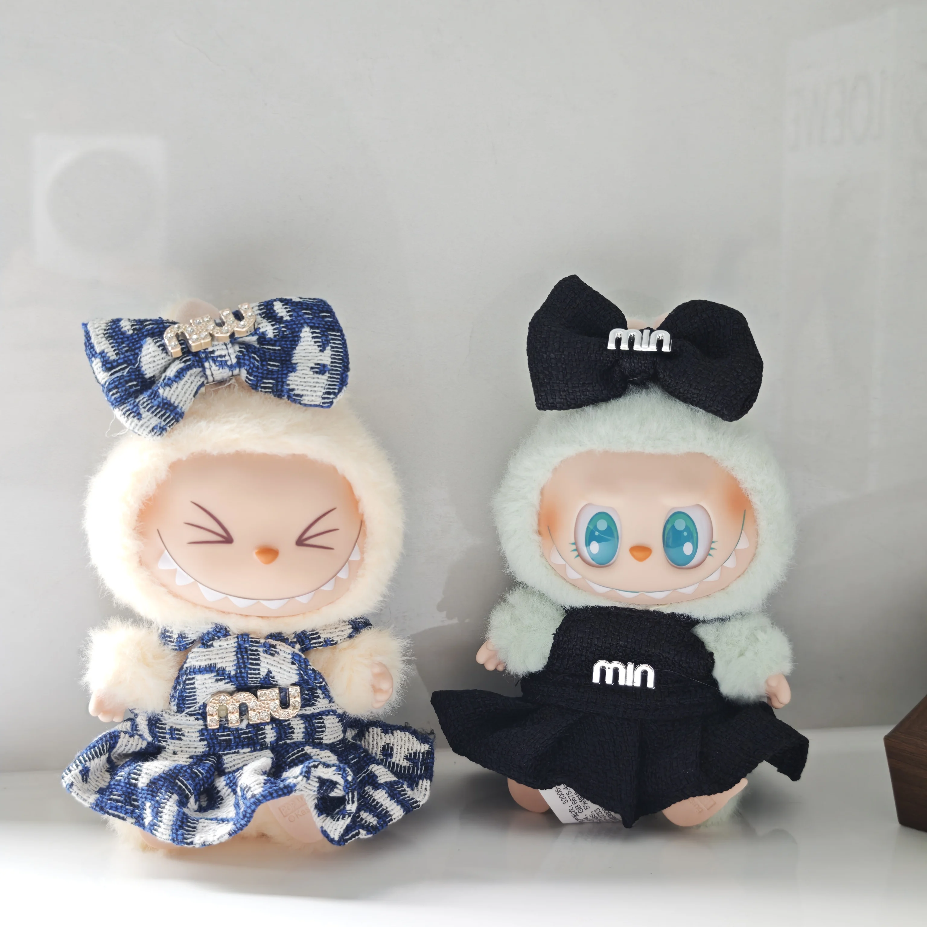 2pcs Cute Clothes Set For 15-17cm Labubu Clothing Accessories Skirt Bow Outfit For Replacement Only Clothing No Doll
2pcs Cute Clothes Set For 15-17cm Labubu Clothing Accessories Skirt Bow Outfit For Replacement Only Clothing No Doll