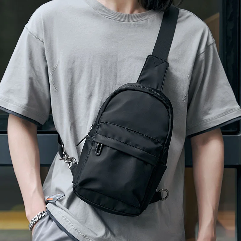 Men's Fashion Running Sling Bag Crossbody Bag Street Style Oxford Cloth Pure Color Bag with Computer Compartment 8 Inches
Men's Fashion Running Sling Bag Crossbody Bag Street Style Oxford Cloth Pure Color Bag with Computer Compartment 8 Inches