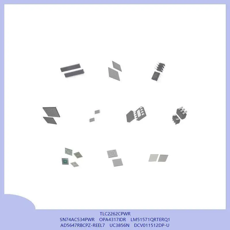 TLC2262CPWR SN74AC534PWR OPA4317IDR LM51571QRTERQ1 AD5647RBCPZ-REEL7 UC3856N DCV011512DP-U
TLC2262CPWR SN74AC534PWR OPA4317IDR LM51571QRTERQ1 AD5647RBCPZ-REEL7 UC3856N DCV011512DP-U