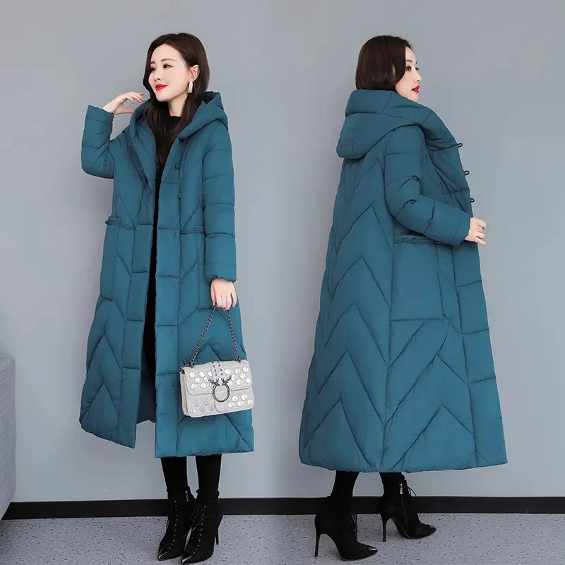 Womens Winter Jacket 2023 New Parka Puffer Coat Long Fashion Ladies Down Cotton Jackets Hooded Thicken Snow Wear Outerwear
Womens Winter Jacket 2023 New Parka Puffer Coat Long Fashion Ladies Down Cotton Jackets Hooded Thicken Snow Wear Outerwear