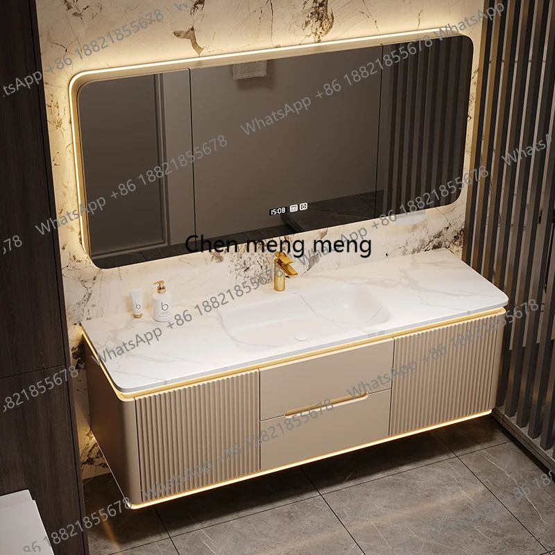 Modern Wooden Bathroom Vanity Units Double Basin Oak Cabinet Wall Mounted Waterproof Bathroom Cabinet Set Customizable
Modern Wooden Bathroom Vanity Units Double Basin Oak Cabinet Wall Mounted Waterproof Bathroom Cabinet Set Customizable