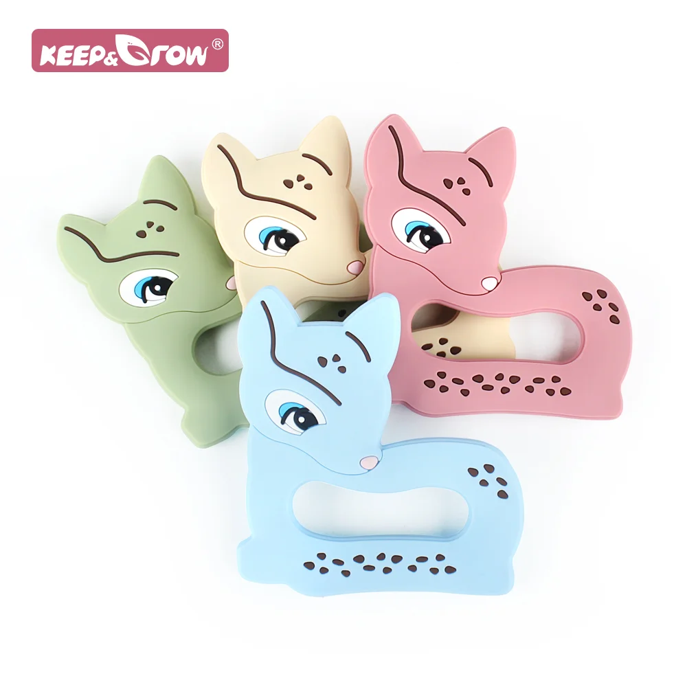 5pcs Silicone Sika Deer Cartoon Animal Teether Baby Chewing Tooth Supplies Safe Food Grade BPA free Necklace Accessories
5pcs Silicone Sika Deer Cartoon Animal Teether Baby Chewing Tooth Supplies Safe Food Grade BPA free Necklace Accessories