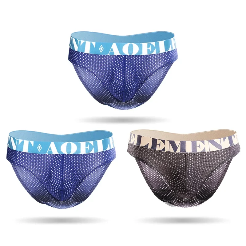 3PCS men's underwear summer thin ice silk ice briefs mid-waist mesh breathable shorts sports
3PCS men's underwear summer thin ice silk ice briefs mid-waist mesh breathable shorts sports