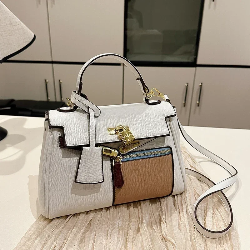 Elegant Tote Bag for Ladies Made of Premium Leather, Spacious Interior By Luxury Brand with Zipper Top Closure
Elegant Tote Bag for Ladies Made of Premium Leather, Spacious Interior By Luxury Brand with Zipper Top Closure