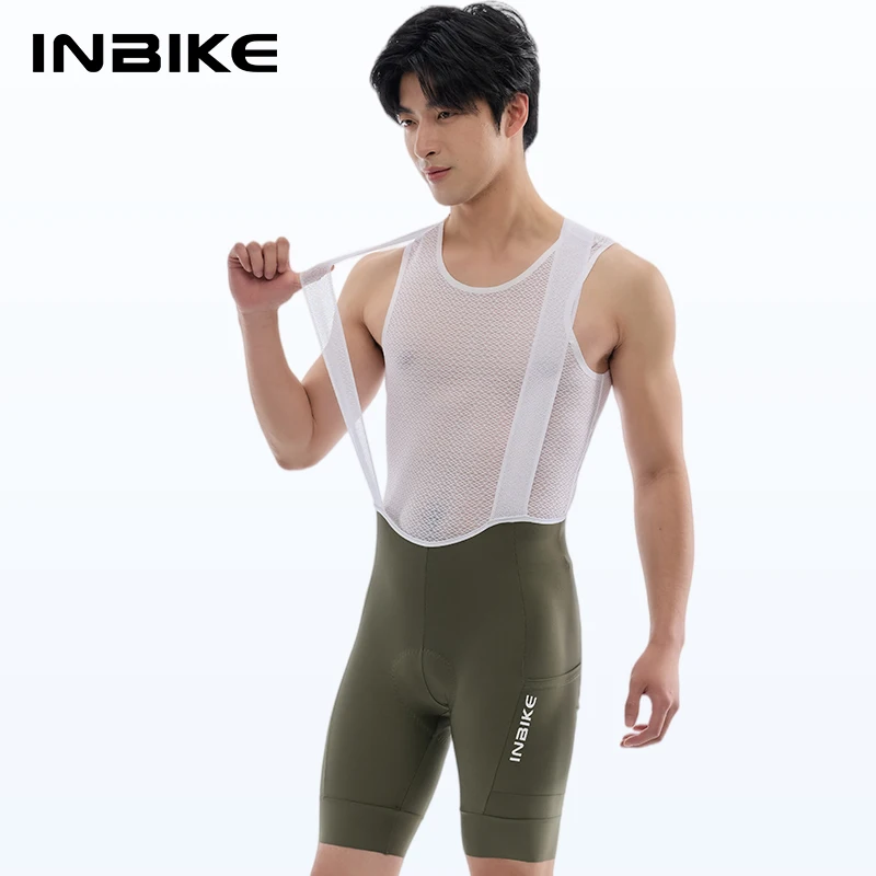 INBIKE Men's Cycling Bib Shorts Padded Summer Shock-Absorbing Breathable Quick-Dry Cycling Suspenders Shorts MTB Bike Pants
INBIKE Men's Cycling Bib Shorts Padded Summer Shock-Absorbing Breathable Quick-Dry Cycling Suspenders Shorts MTB Bike Pants