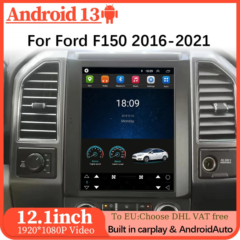 Новый стильный автомобильный Dvd-плеер с навигацией на Android для Ford F150 16-21, радио-плеер, Carplay, автомобильный мультимедийный видеоплеер, автомобильные аксессуары
Новый стильный автомобильный Dvd-плеер с навигацией на Android для Ford F150 16-21, радио-плеер, Carplay, автомобильный мультимедийный видеоплеер, автомобильные аксессуары