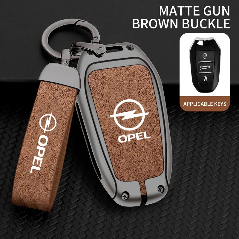 Zinc Alloy Leather Car Remote Key Case Cover Key Protector For Opel Mokka Corsa Astra Phev Grandland Hybrid 2025 Accessory
Zinc Alloy Leather Car Remote Key Case Cover Key Protector For Opel Mokka Corsa Astra Phev Grandland Hybrid 2025 Accessory