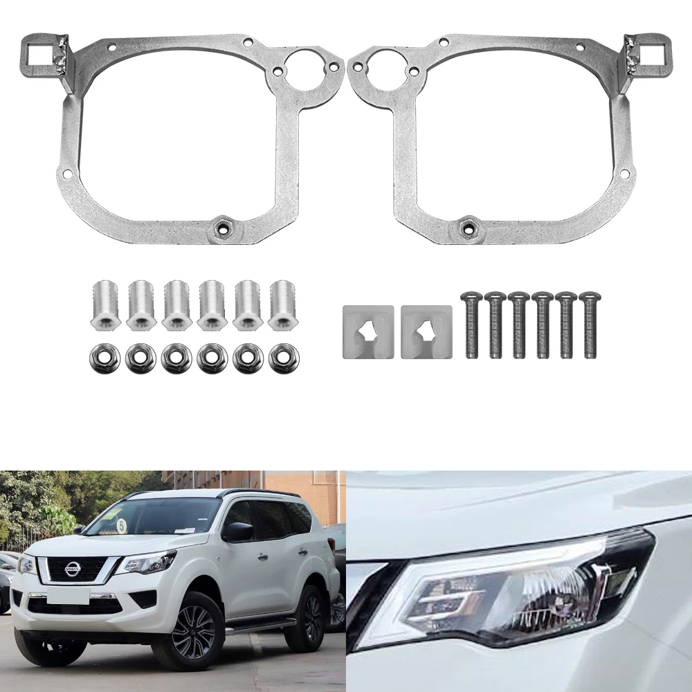 Taochis Car-Styling Adapter Frame Headlight Bracket for Nissan X-Terra 2018-2020 high Configuration LED lens model Hella 3R G5 5
Taochis Car-Styling Adapter Frame Headlight Bracket for Nissan X-Terra 2018-2020 high Configuration LED lens model Hella 3R G5 5