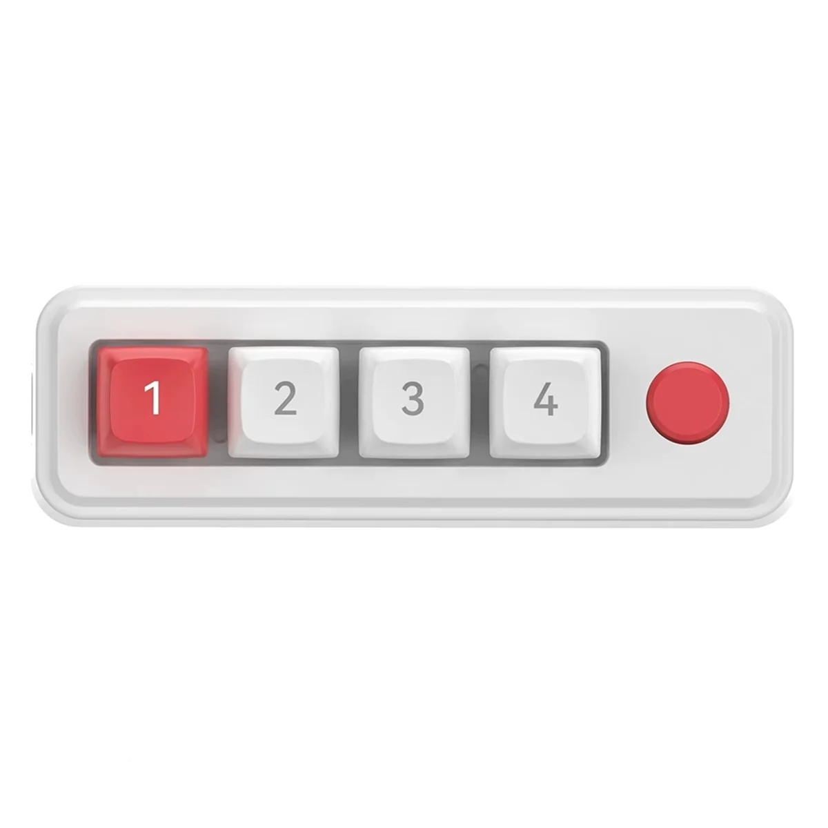 A49T Mechanical Keyboard 4 Keys 1 Knob Macro Programming Keyboard RGB Wired Hot Swap Macro Gaming Mechanical Keyboard White
A49T Mechanical Keyboard 4 Keys 1 Knob Macro Programming Keyboard RGB Wired Hot Swap Macro Gaming Mechanical Keyboard White