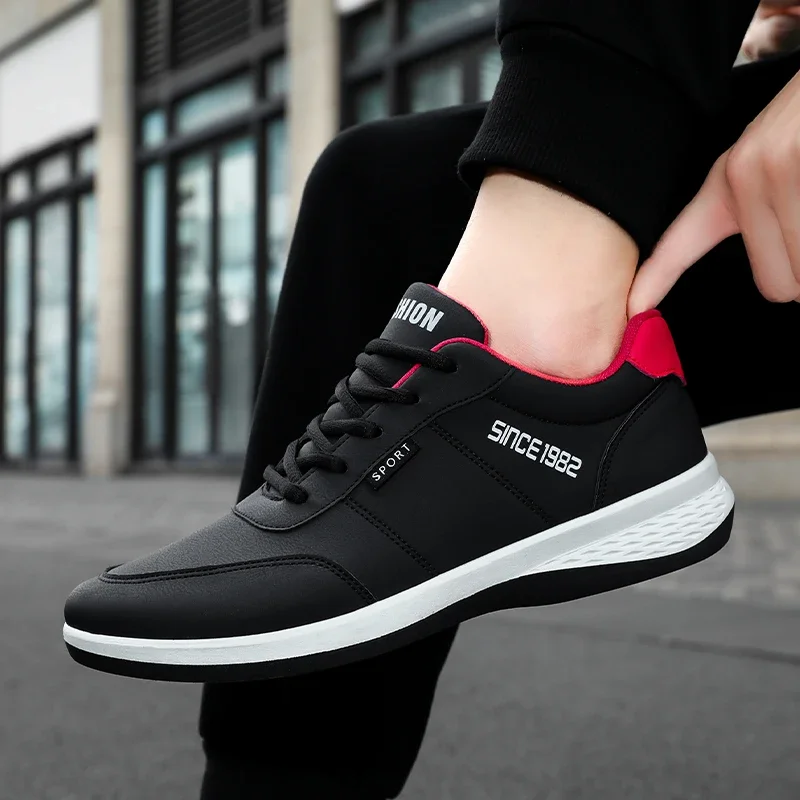 ELUVA Comfortable Sports Shoes For Men Waterproof Sneakers Non-Slip Walking Shoes Thick Sole Mens Athletic Leisure Footwear
ELUVA Comfortable Sports Shoes For Men Waterproof Sneakers Non-Slip Walking Shoes Thick Sole Mens Athletic Leisure Footwear