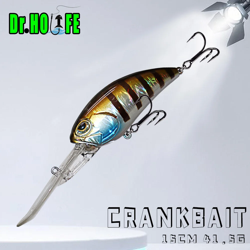 Dr.Holife, 1 шт., воблер для глубокой воды, 15 см, 41,5 г, искусственная жесткая пластиковая приманка, плавающие погремушки для морского окуня, рыболовные приманки
Dr.Holife, 1 шт., воблер для глубокой воды, 15 см, 41,5 г, искусственная жесткая пластиковая приманка, плавающие погремушки для морского окуня, рыболовные приманки