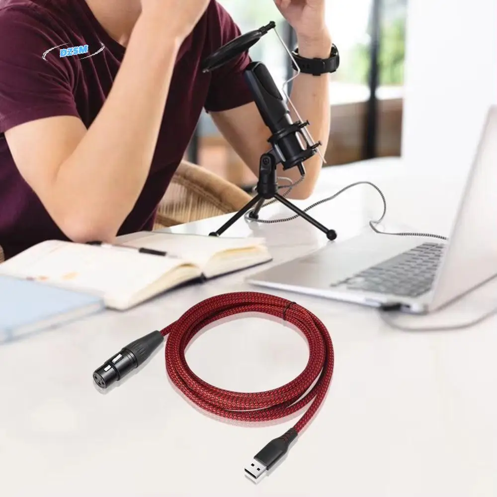 Canon Plug USB Microphone Cable Male To Female 1m 2m 3m Mic Link Converter Cable Multifunction Built-in Decoding Chip
Canon Plug USB Microphone Cable Male To Female 1m 2m 3m Mic Link Converter Cable Multifunction Built-in Decoding Chip