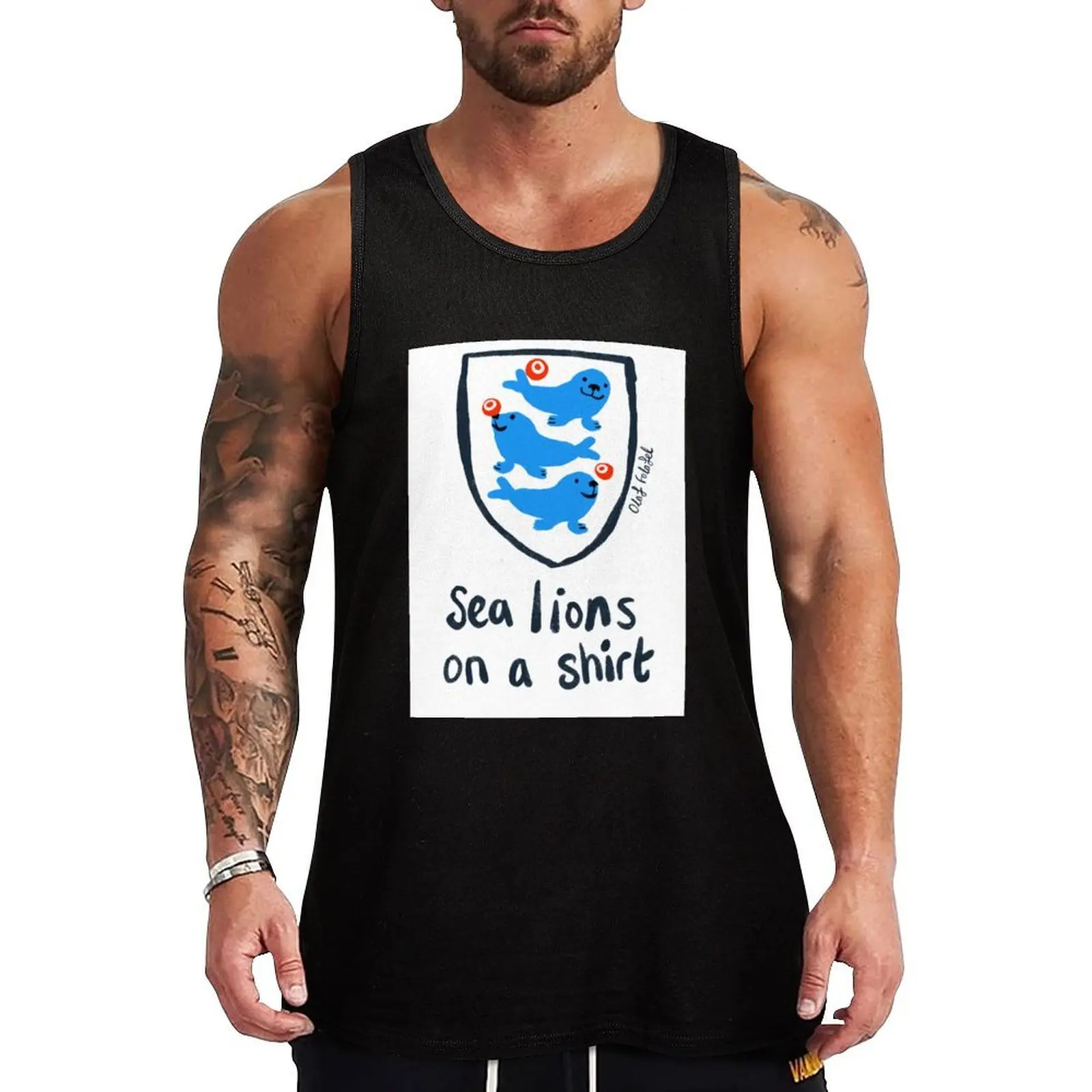 Sea lions on a shirt Tank Top Street Hip Hop Tank Top Casual Sleeveless Wear
Sea lions on a shirt Tank Top Street Hip Hop Tank Top Casual Sleeveless Wear