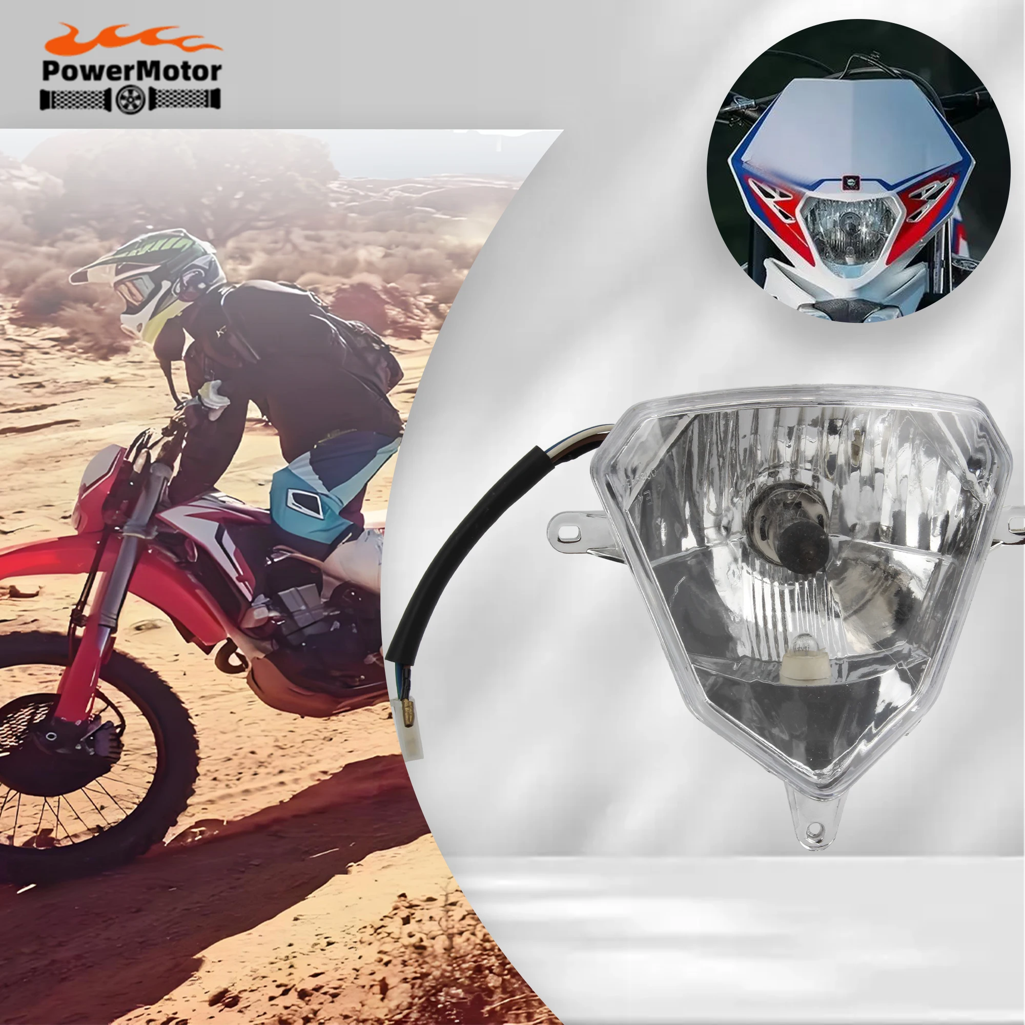 Enduro Motorcycle Headlight for Beta RR Racing 125-480 2010-2023 Beta RR 125-50 LC Xtrainer 250/300 Dirt Bike Modification Parts 
Enduro Motorcycle Headlight for Beta RR Racing 125-480 2010-2023 Beta RR 125-50 LC Xtrainer 250/300 Dirt Bike Modification Parts