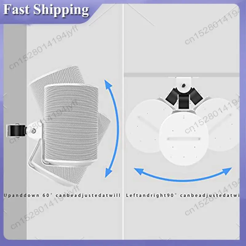 -ABDH 3X Wall Mount Bracket For Sonos Era 100, Wireless Speaker Space Saving Smart Home Metal Wall Stand Holder, White
-ABDH 3X Wall Mount Bracket For Sonos Era 100, Wireless Speaker Space Saving Smart Home Metal Wall Stand Holder, White