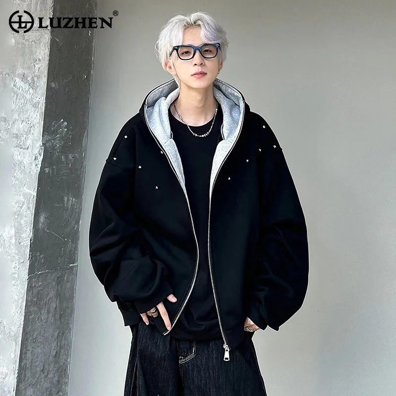 LUZHEN модные заклепки с металлическими украшениями, уличная одежда, толстовки с капюшоном, пальто, мужская осень 2021, новая оригинальная повседневная спортивная куртка, одежда JY3712
LUZHEN модные заклепки с металлическими украшениями, уличная одежда, толстовки с капюшоном, пальто, мужская осень 2021, новая оригинальная повседневная спортивная куртка, одежда JY3712