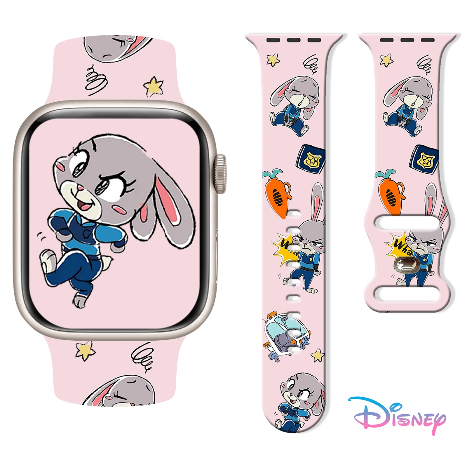 Disney Cute Cartoon Silicone Printed Strap for Apple Watch 11/10/9/8, interchangeable iWatch 49mm/46mm/44mm/42mm/41mm
Disney Cute Cartoon Silicone Printed Strap for Apple Watch 11/10/9/8, interchangeable iWatch 49mm/46mm/44mm/42mm/41mm